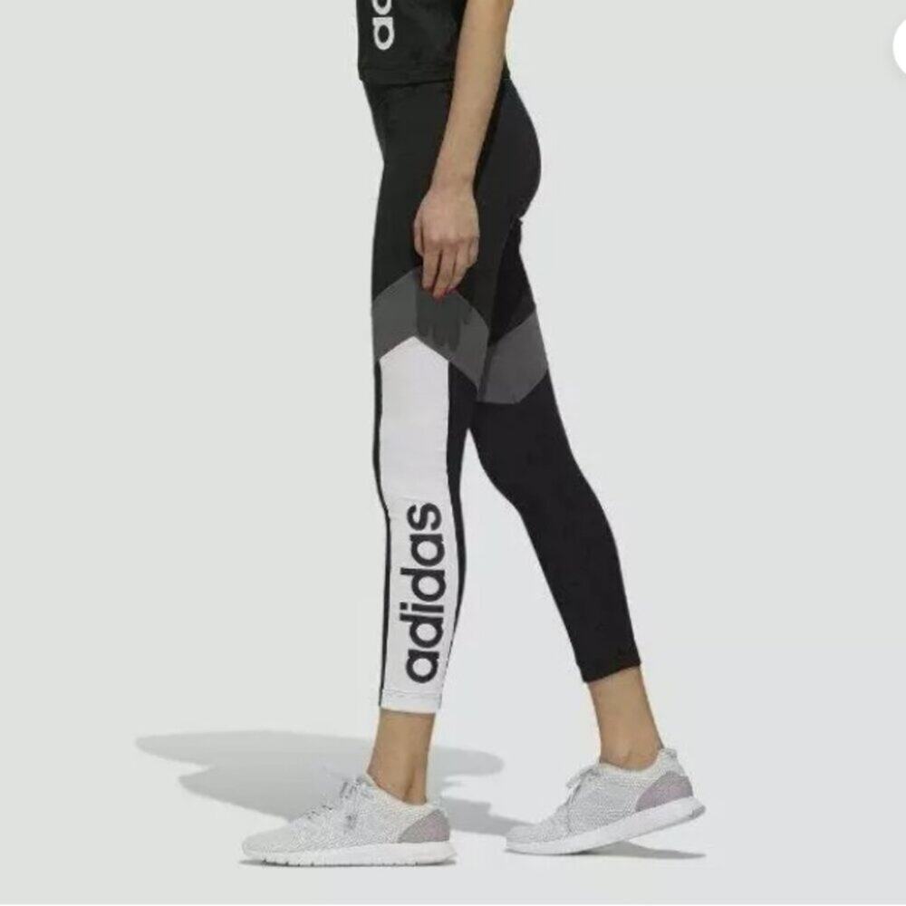 ADIDAS Women's Designed 2 Move Color Block 7/8 Tights Black S (NWOT) - Picture 9 of 10